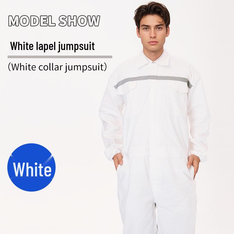 Men s Reflective Lapel One-Piece Workwear: Dustproof, Stain-Resistant for Farming, Auto Repair, Spray Painting - No Hood. S
Men s Reflective Lapel One-Piece Workwear: Dustproof, Stain-Resistant for Farming, Auto Repair, Spray Painting - No Hood. S