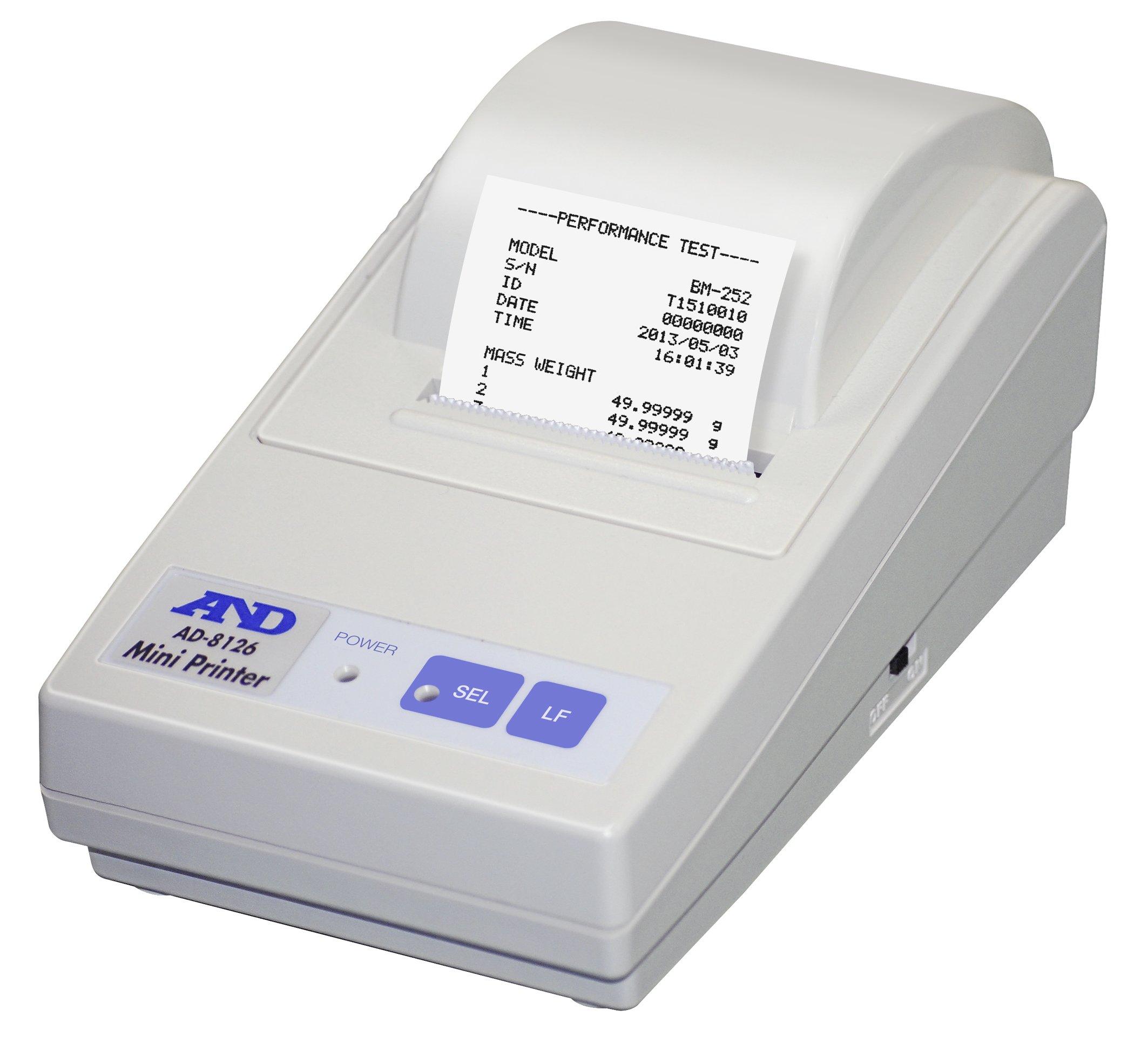 Міні-принтер A&D AD-8126 чорний
Міні-принтер A&D AD-8126 чорний