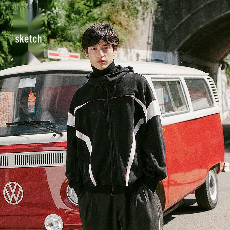 CROQUIS Men s 2025 Autumn Loose Hooded Cardigan Sweatshirt M
CROQUIS Men s 2025 Autumn Loose Hooded Cardigan Sweatshirt M