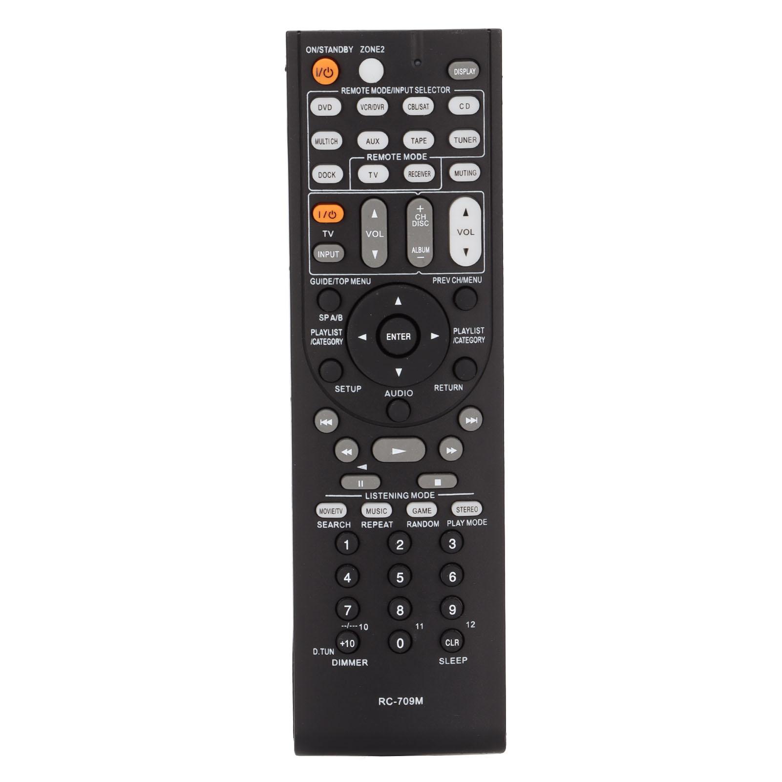 Receiver Remote Control Sensitive Buttons Battery Powered Replacement Remote Control for Onkyo TX
Receiver Remote Control Sensitive Buttons Battery Powered Replacement Remote Control for Onkyo TX
