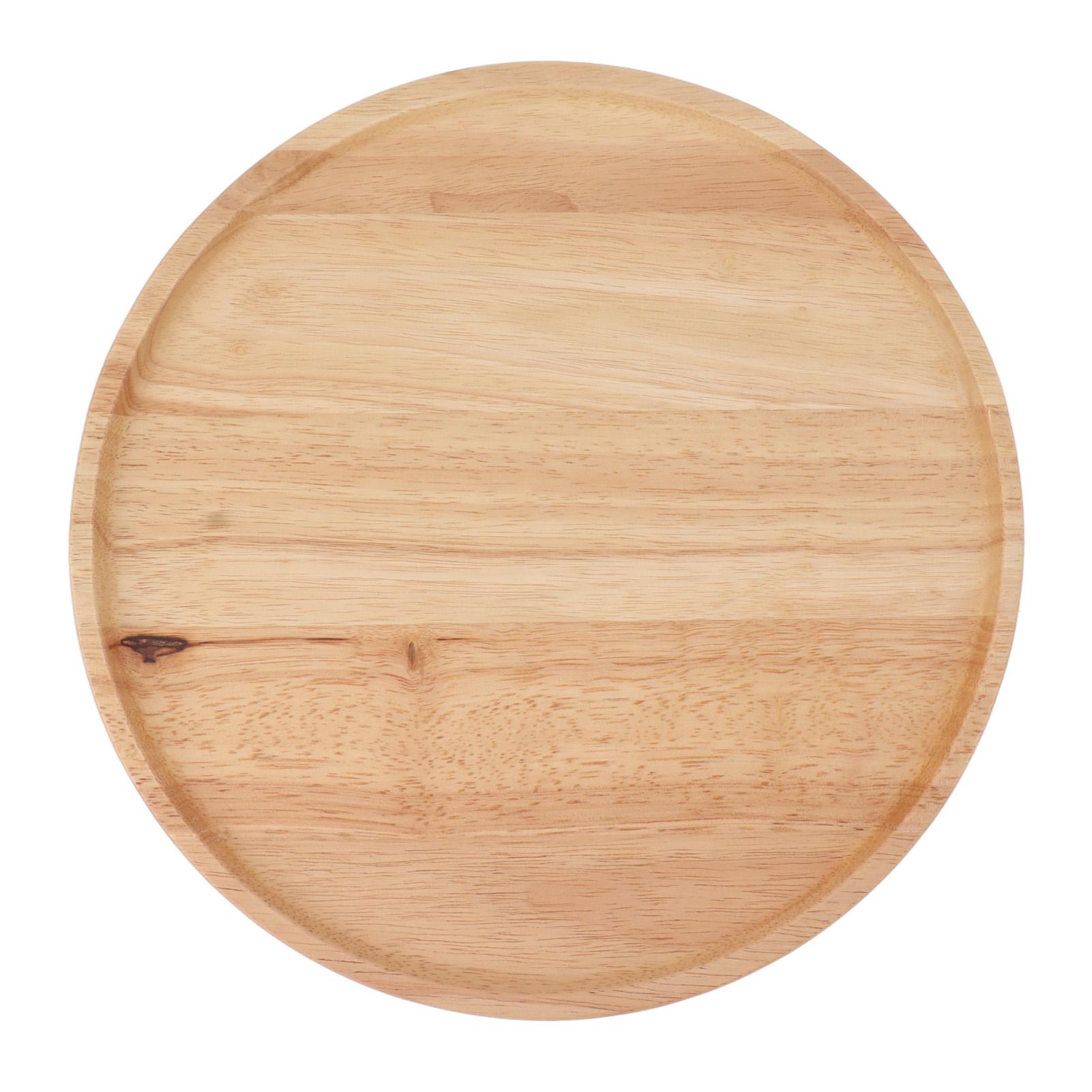 Round Wood Tray 30cm Simple Style Stable Serving Tray for Breakfast Pizza Fruit Snacks
Round Wood Tray 30cm Simple Style Stable Serving Tray for Breakfast Pizza Fruit Snacks