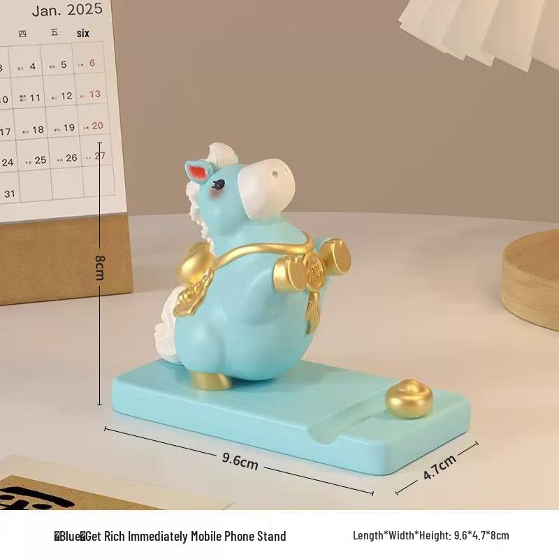 2026 Year of the Horse Zodiac Phone Holder and Annual Party Favor Ornament синій
2026 Year of the Horse Zodiac Phone Holder and Annual Party Favor Ornament синій