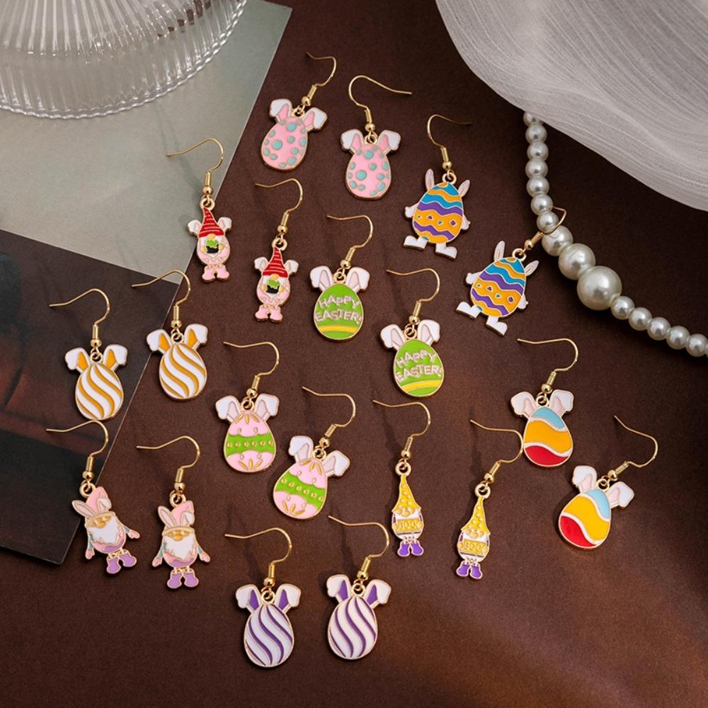 Handmade Easter Day Pendant Easter Egg Decorations Dangle Earrings Fashion Earrings Easter Egg
Handmade Easter Day Pendant Easter Egg Decorations Dangle Earrings Fashion Earrings Easter Egg