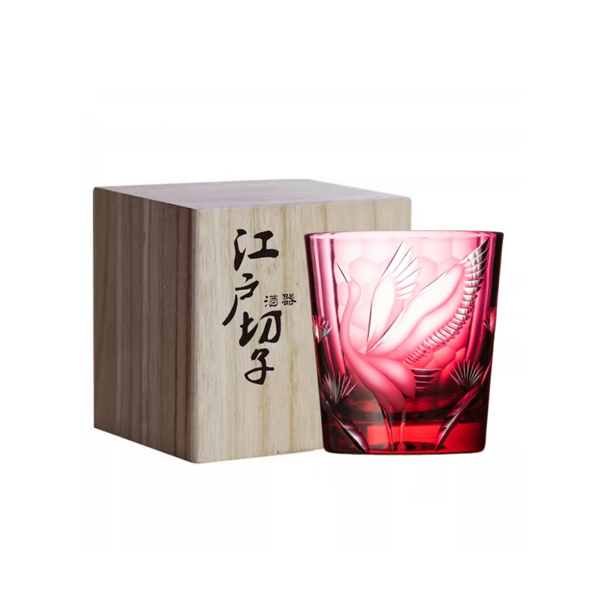 New Japanese Edo Kiriko Pine Crane Whiskey Glass Manual Carving Old Fashioned Whisky Tumbler Work Of Art Wine Cup Brandy Snifter 260ml
New Japanese Edo Kiriko Pine Crane Whiskey Glass Manual Carving Old Fashioned Whisky Tumbler Work Of Art Wine Cup Brandy Snifter 260ml