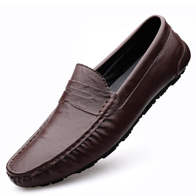 Кожаные лоферы-пенни для мужчин, мокасины, мужская обувь, слипоны, балетки, мужская повседневная обувь, роскошная дизайнерская мужская обувь для вождения 38
Кожаные лоферы-пенни для мужчин, мокасины, мужская обувь, слипоны, балетки, мужская повседневная обувь, роскошная дизайнерская мужская обувь для вождения 38