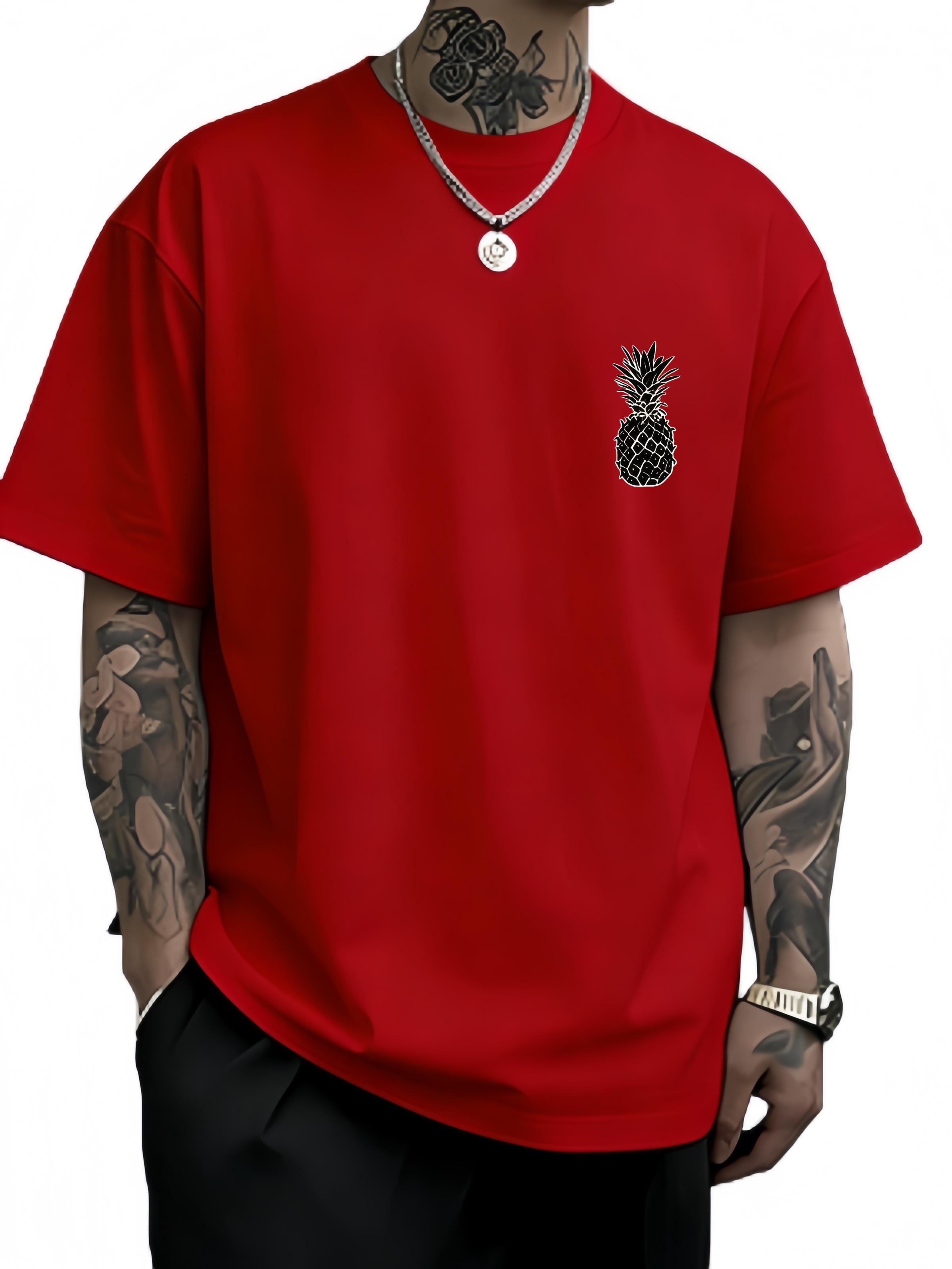 White pineapple Tshirt for men and women casual and fashionable shortsleeved Tshirt street fashion top S
White pineapple Tshirt for men and women casual and fashionable shortsleeved Tshirt street fashion top S