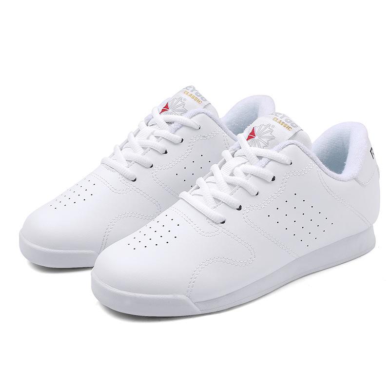 Новые соревновательные аэробические туфли, белые фитнес-туфли, спортивные туфли для чирлидинга, женские тренировочные соревновательные туфли, мягкая подошва для детей 38
Новые соревновательные аэробические туфли, белые фитнес-туфли, спортивные туфли для чирлидинга, женские тренировочные соревновательные туфли, мягкая подошва для детей 38