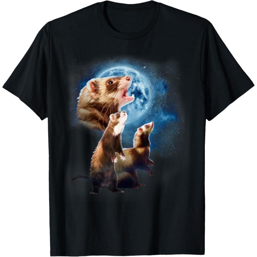 Рубашка Вой на Луну - Футболки с хорьками - Забавная футболка с хорьком XXXXXL чёрный
Рубашка Вой на Луну - Футболки с хорьками - Забавная футболка с хорьком XXXXXL чёрный