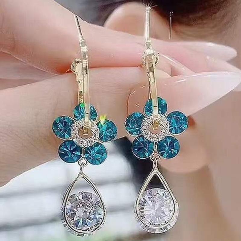 Модные женские серьги с сердечком и цирконием в форме цветка, серьги-капли, обручальные серьги для женщин, ювелирные изделия, подарок для свадебной вечеринки XYZ синий
Модные женские серьги с сердечком и цирконием в форме цветка, серьги-капли, обручальные серьги для женщин, ювелирные изделия, подарок для свадебной вечеринки XYZ синий