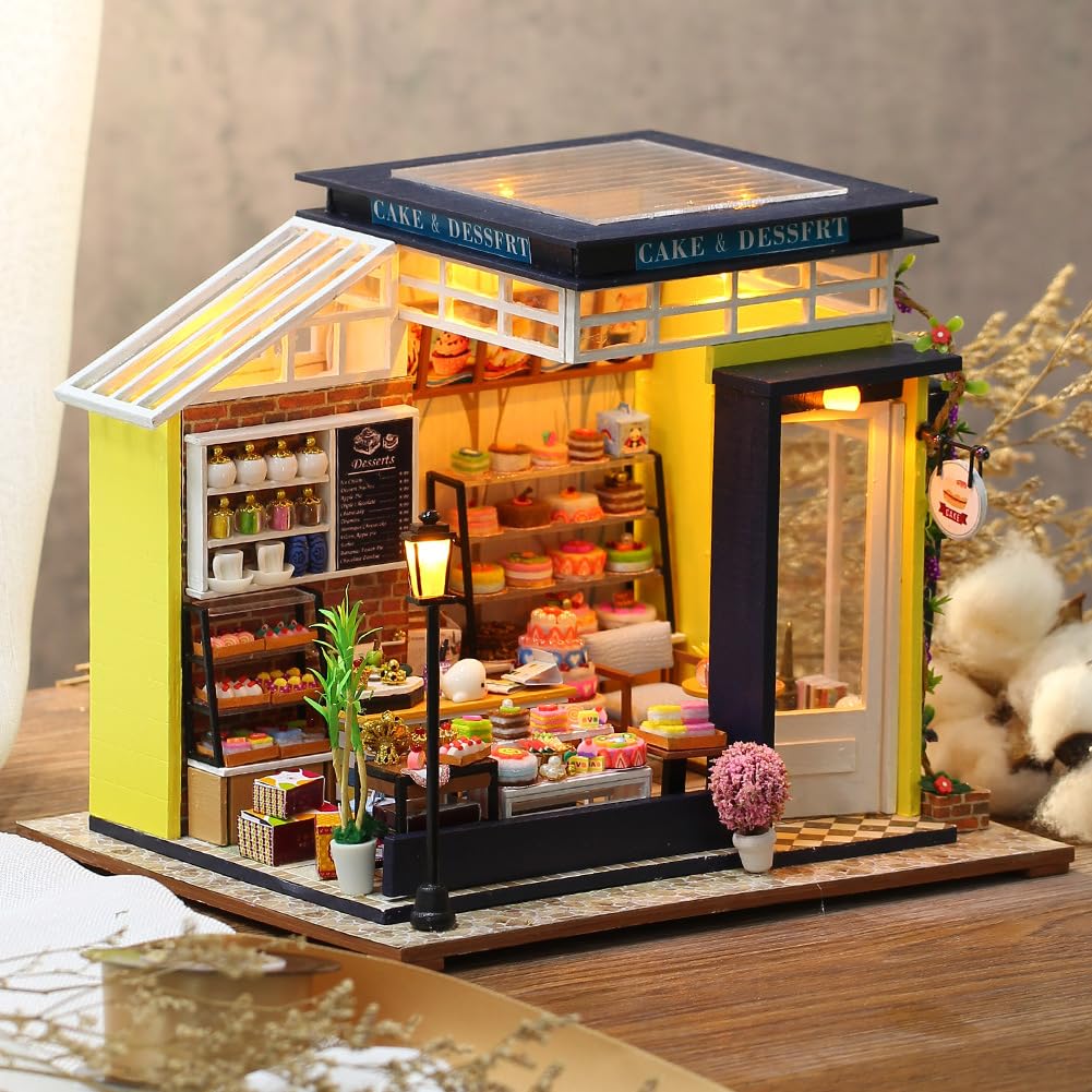 ZakkaTimez Dollhouse Kit Miniature House Wooden Beginner DIY Handmade Kit
ZakkaTimez Dollhouse Kit Miniature House Wooden Beginner DIY Handmade Kit