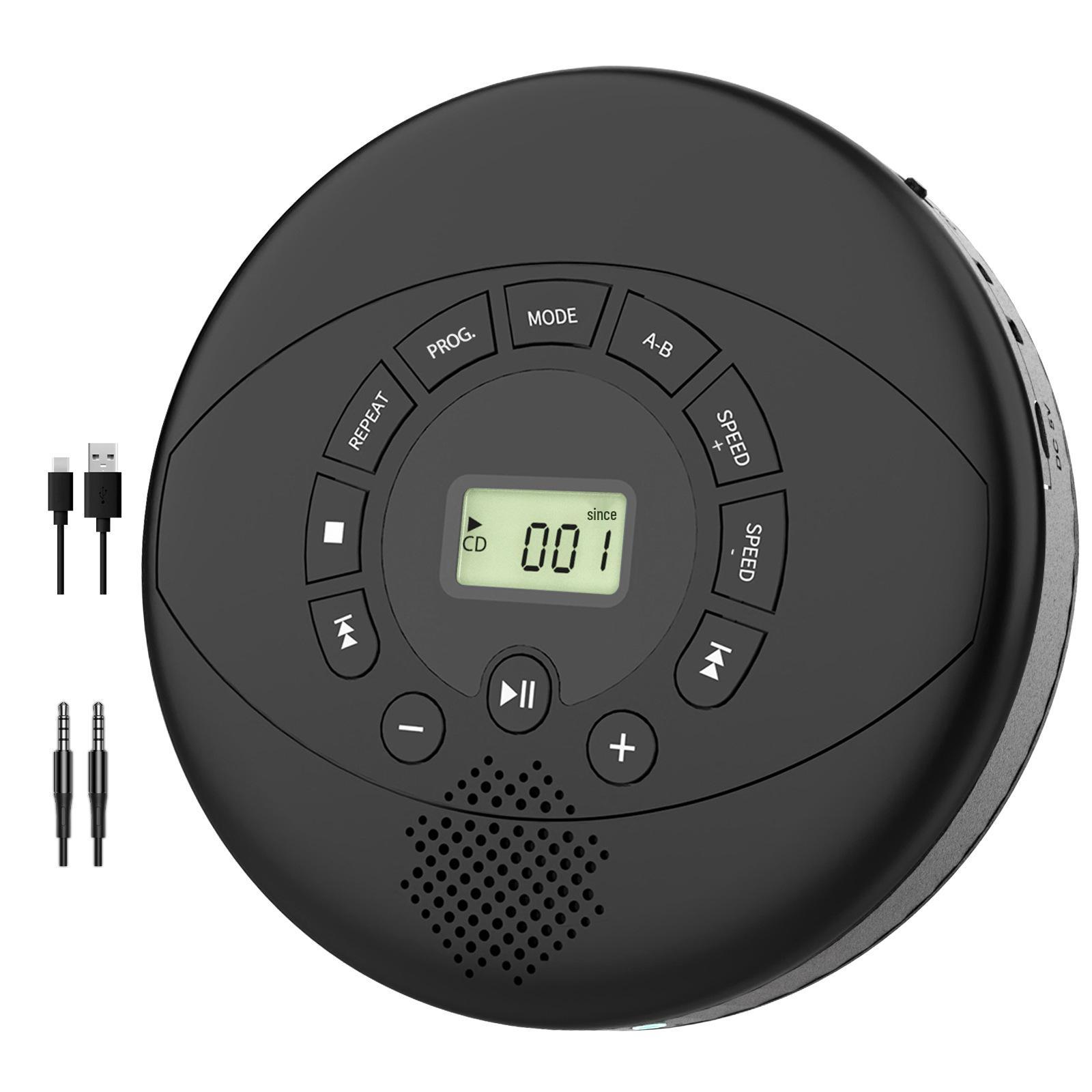 Портативний Bluetooth CD/MP3-плеєр з підтримкою USB для вивчення англійської мови та відтворення музики
Портативний Bluetooth CD/MP3-плеєр з підтримкою USB для вивчення англійської мови та відтворення музики