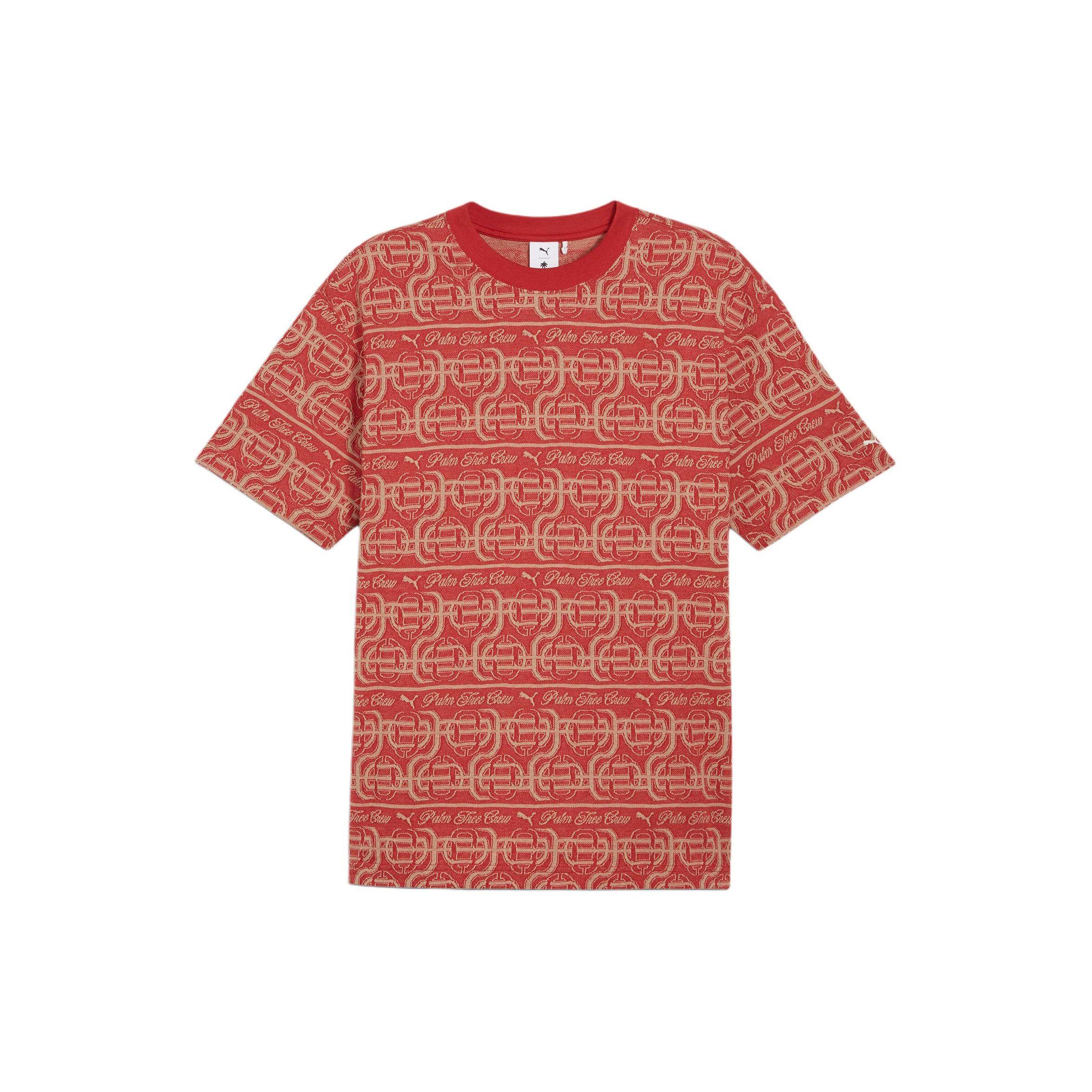 Puma X Palm Tree Crew Collaboration Striped Tee All Over Print Casual Round Neck Short Sleeve T-Shirt Men Tops Red 625073-24 L
Puma X Palm Tree Crew Collaboration Striped Tee All Over Print Casual Round Neck Short Sleeve T-Shirt Men Tops Red 625073-24 L