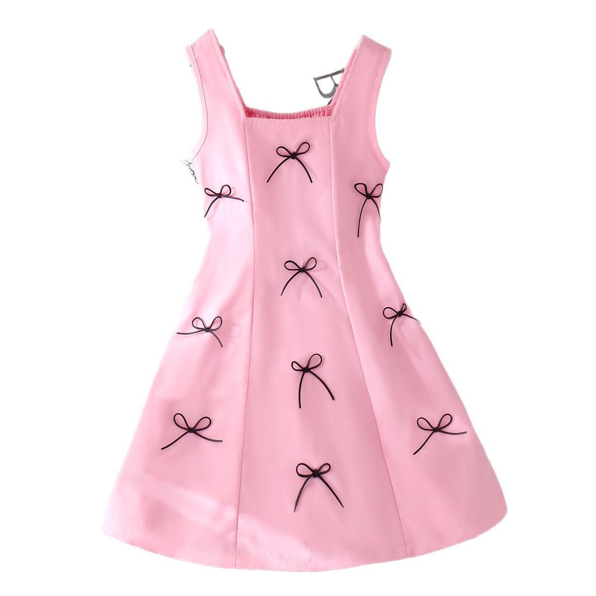 Girls Pink Bow-patterned Dress, Summer Children s Fashionable Dress 7y рожевий
Girls Pink Bow-patterned Dress, Summer Children s Fashionable Dress 7y рожевий