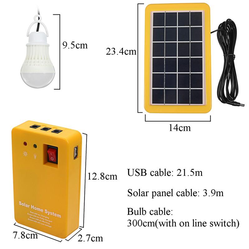DC 12V LED Charging Light USB Charger Home Power Energy System Outdoor Garden Solar Power Panel Generator
DC 12V LED Charging Light USB Charger Home Power Energy System Outdoor Garden Solar Power Panel Generator
