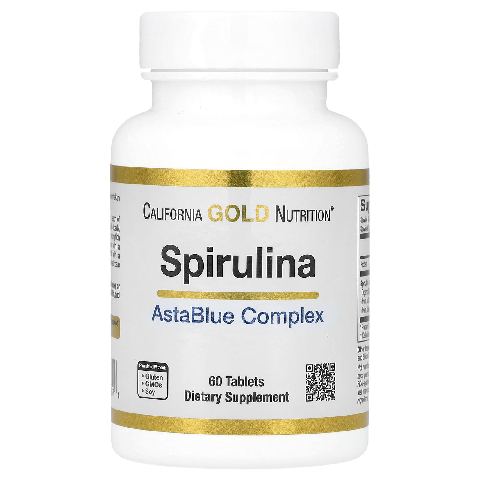 California Gold Nutrition, Spirulina AstaBlue Complex, 60 таблеток
California Gold Nutrition, Spirulina AstaBlue Complex, 60 таблеток