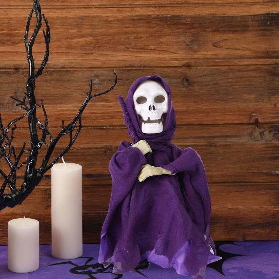 Yousheng Halloween Electric Swing Skeleton Статуэтка Светящийся Череп в плаще со звуком Подвижная настольная статуя для декора вечеринки C
Yousheng Halloween Electric Swing Skeleton Статуэтка Светящийся Череп в плаще со звуком Подвижная настольная статуя для декора вечеринки C