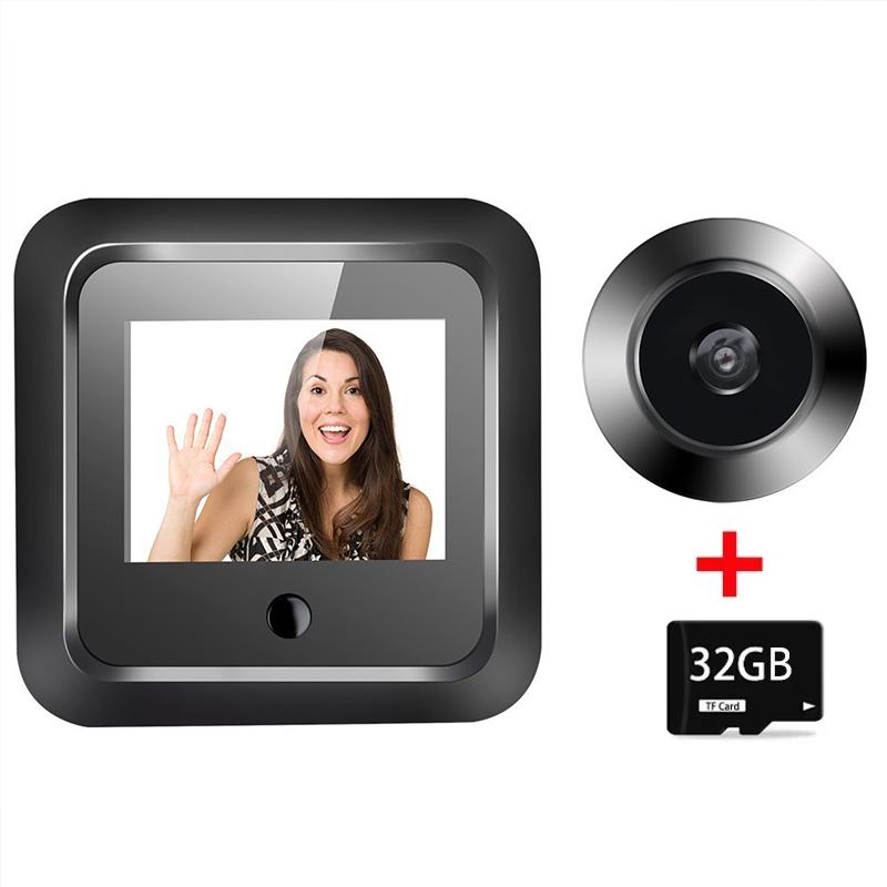 2,4-дюймовый глазок 120° Умный цифровой дверной глазок Камера Монитор безопасности 240X320 HD Видеодомофон 300000 пикселей Разрешение
2,4-дюймовый глазок 120° Умный цифровой дверной глазок Камера Монитор безопасности 240X320 HD Видеодомофон 300000 пикселей Разрешение