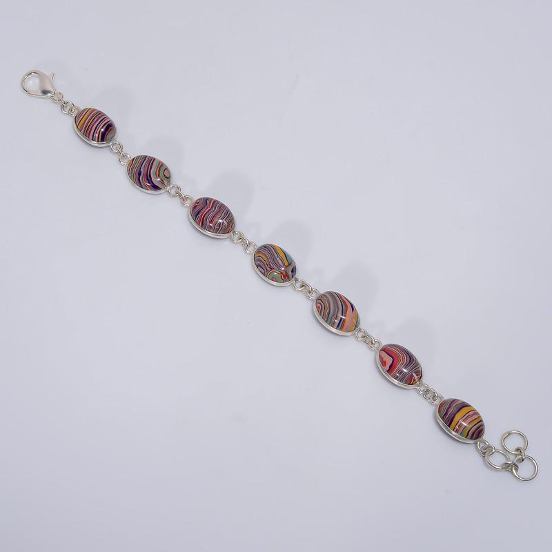 Outstanding Top Grade Qualite 100% Natural Rainbow Calsilica Oval Shape Ethnic Handmade Jewelry 925 Steling Silver Bracelet 7-8 WSJ-5212 7-8
Outstanding Top Grade Qualite 100% Natural Rainbow Calsilica Oval Shape Ethnic Handmade Jewelry 925 Steling Silver Bracelet 7-8 WSJ-5212 7-8