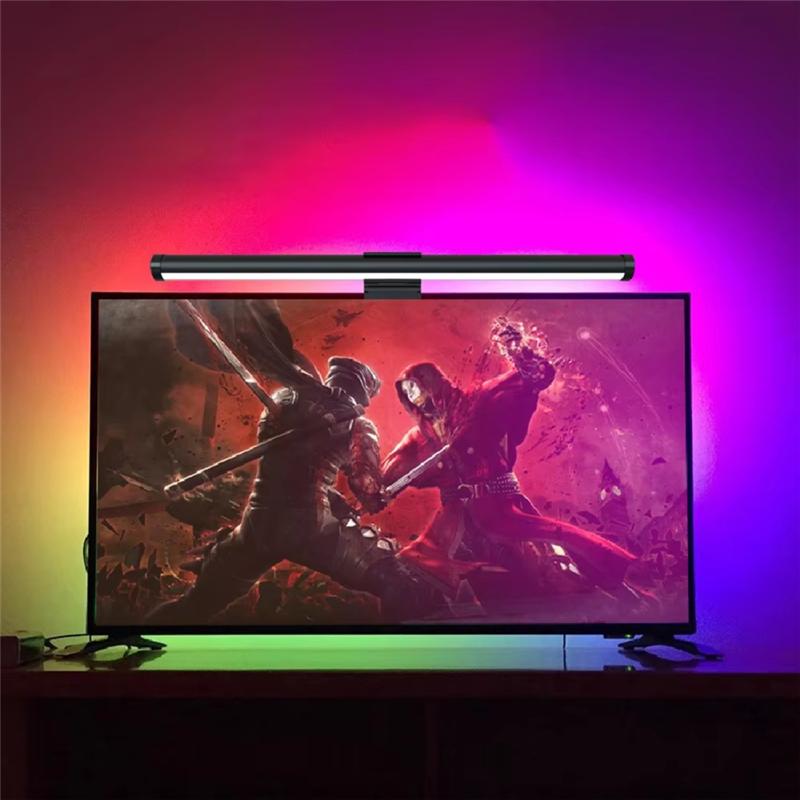 Fresh Bar LED Computer Screen Hanging Lights RGB Atmosphere Table Lamp For Work Study Read Stepless Dimmable чорний
Fresh Bar LED Computer Screen Hanging Lights RGB Atmosphere Table Lamp For Work Study Read Stepless Dimmable чорний
