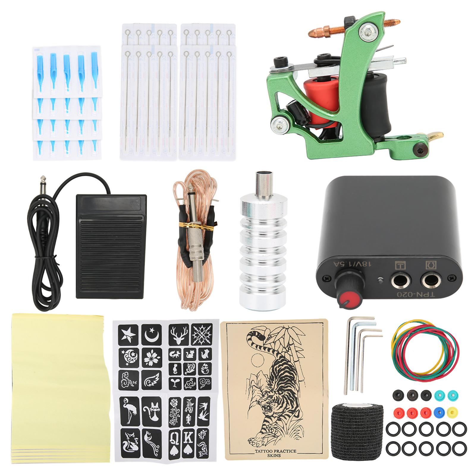 Полный набор тату-машинок, мини-блок питания для татуировки, 10 оберток, комплект тату-катушек для начинающих US PLUG
Полный набор тату-машинок, мини-блок питания для татуировки, 10 оберток, комплект тату-катушек для начинающих US PLUG