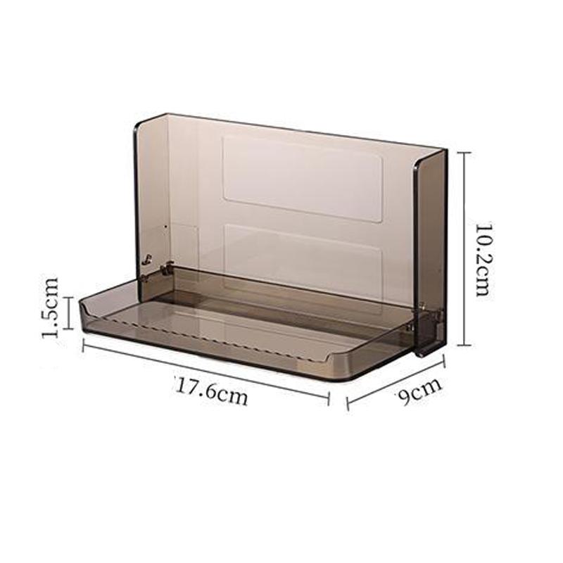 Small Floating Shelf for Wall, Foldable Bathroom Shelf Wall Mount, Bedside Shelf Adhesive Shelf for Bathroom,Bedroom,Living Room 1 pcs
Small Floating Shelf for Wall, Foldable Bathroom Shelf Wall Mount, Bedside Shelf Adhesive Shelf for Bathroom,Bedroom,Living Room 1 pcs