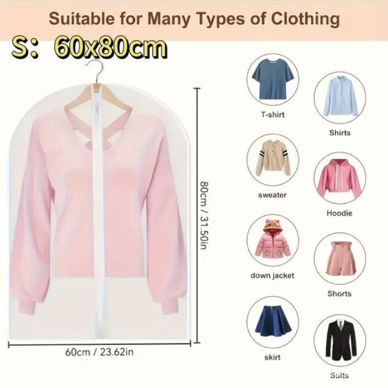 Clothes Dust Cover Transparent Thickened Washable Dust Bag PEVA Household Dusts Cover Coat Suit Cover Hanging Clothes Bag 1pcs
Clothes Dust Cover Transparent Thickened Washable Dust Bag PEVA Household Dusts Cover Coat Suit Cover Hanging Clothes Bag 1pcs