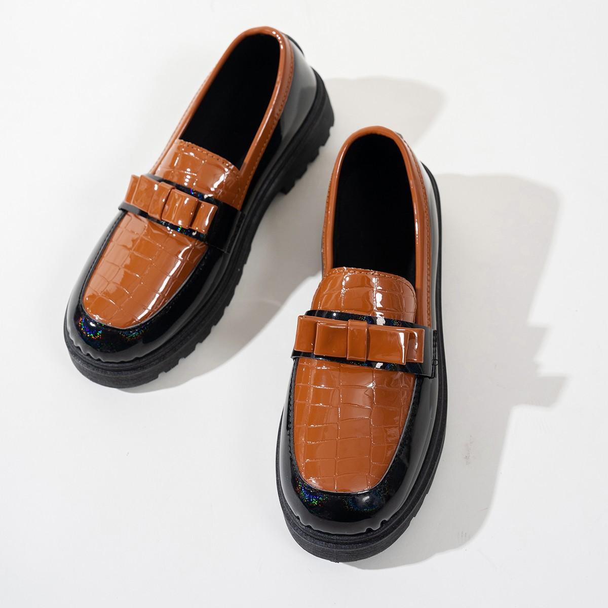 2025 новые лакированные кожаные глянцевые туфли-лоферы с бантом в стиле ретро большого размера, модные повседневные туфли на среднем каблуке 43 шоколадный
2025 новые лакированные кожаные глянцевые туфли-лоферы с бантом в стиле ретро большого размера, модные повседневные туфли на среднем каблуке 43 шоколадный