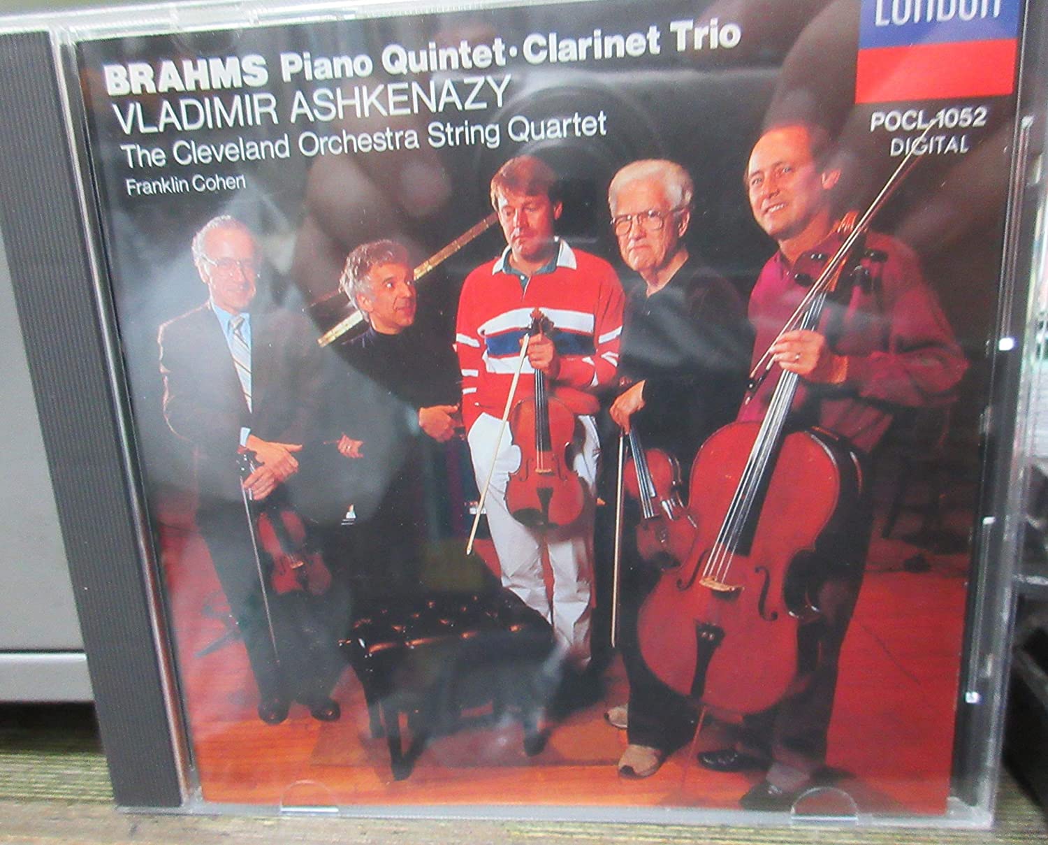 CD ASHKENAZY (VLADIMIR), BRAHMS, CLEVE - Piano Quintet in F minor POCL1052 Japan Classical Used
CD ASHKENAZY (VLADIMIR), BRAHMS, CLEVE - Piano Quintet in F minor POCL1052 Japan Classical Used