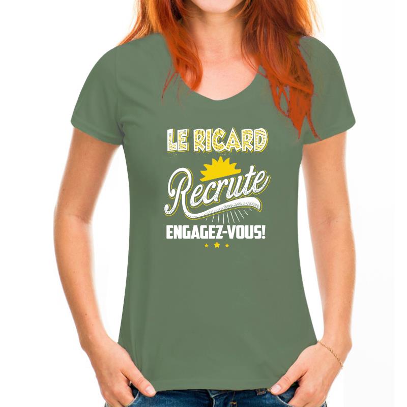 Men‘s’ T Shirt Summer Le Ricard RECRUTE ENGAGEZ-VOUS Women T-Shirt S
Men‘s’ T Shirt Summer Le Ricard RECRUTE ENGAGEZ-VOUS Women T-Shirt S