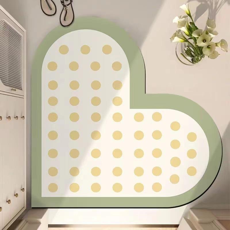 Красный коврик для ног в форме сердца, моющийся коврик для двери в ванную, впитывающий и нескользящий коврик для ног 60*60cm
Красный коврик для ног в форме сердца, моющийся коврик для двери в ванную, впитывающий и нескользящий коврик для ног 60*60cm