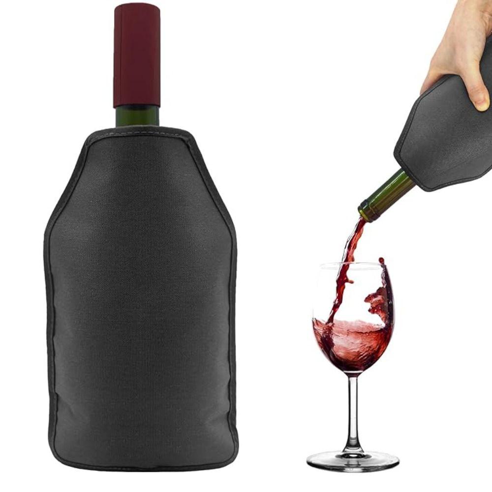 Reusable Wine Cooler Sleeve Elastic Wine Bottle Chiller Portable Wine Cooling Holder Party чёрный
Reusable Wine Cooler Sleeve Elastic Wine Bottle Chiller Portable Wine Cooling Holder Party чёрный