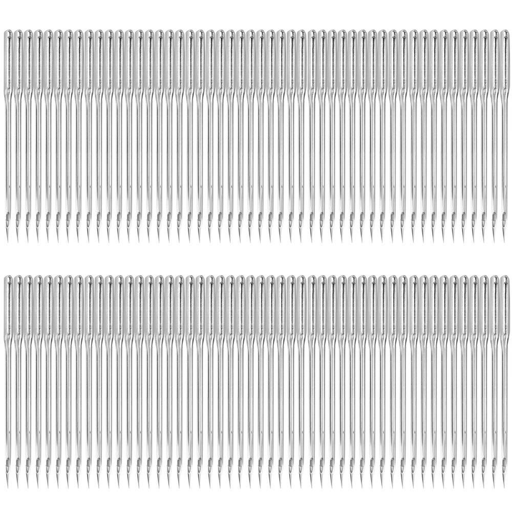 100Pcs Metal Sewing Machine Needle Heavy Duty Smooth Stitching Steel Sewing Needle Precision Ground Industrial Grade
100Pcs Metal Sewing Machine Needle Heavy Duty Smooth Stitching Steel Sewing Needle Precision Ground Industrial Grade