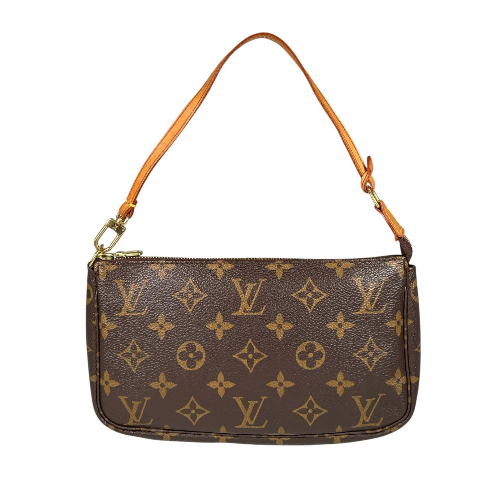 LOUIS VUITTON Сумка-клатч Pochette Accessoires M58009 Коричнева Жіноча вживана
LOUIS VUITTON Сумка-клатч Pochette Accessoires M58009 Коричнева Жіноча вживана