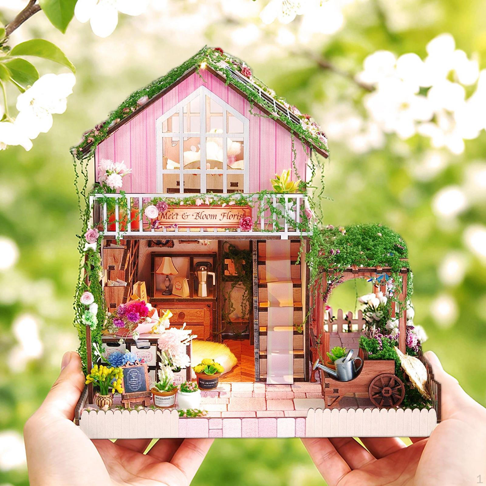 Кукольный домик DIY Миниатюрный набор с мебелью Деревянные поделки Игрушки Хобби Украшение Мини-модель дома
Кукольный домик DIY Миниатюрный набор с мебелью Деревянные поделки Игрушки Хобби Украшение Мини-модель дома