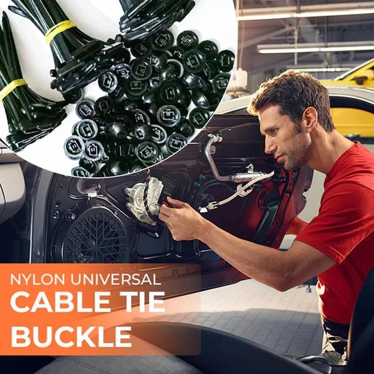Nylon Universal Clip Fixed Engine Undertray Leaf Plate Liner Mudguard Rear Nylon Universal Cable Tie Buckle Multi-Function Cable Tie 20 Pcs чорний
Nylon Universal Clip Fixed Engine Undertray Leaf Plate Liner Mudguard Rear Nylon Universal Cable Tie Buckle Multi-Function Cable Tie 20 Pcs чорний
