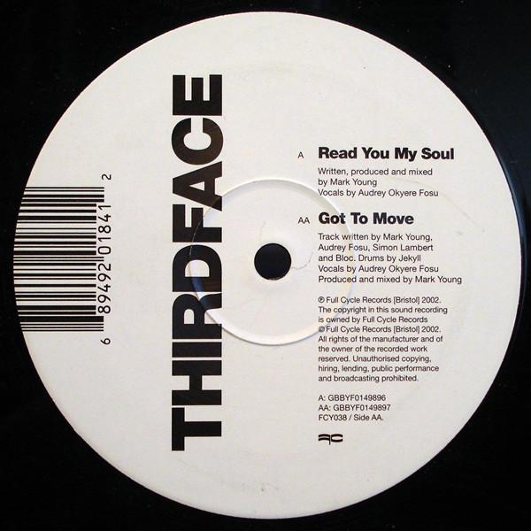 12inch Record THIRD FACE - Read You My Soul / Got To Move FCY038 Full Cycle Reco 2002 UK Dance & Electronica Used
12inch Record THIRD FACE - Read You My Soul / Got To Move FCY038 Full Cycle Reco 2002 UK Dance & Electronica Used