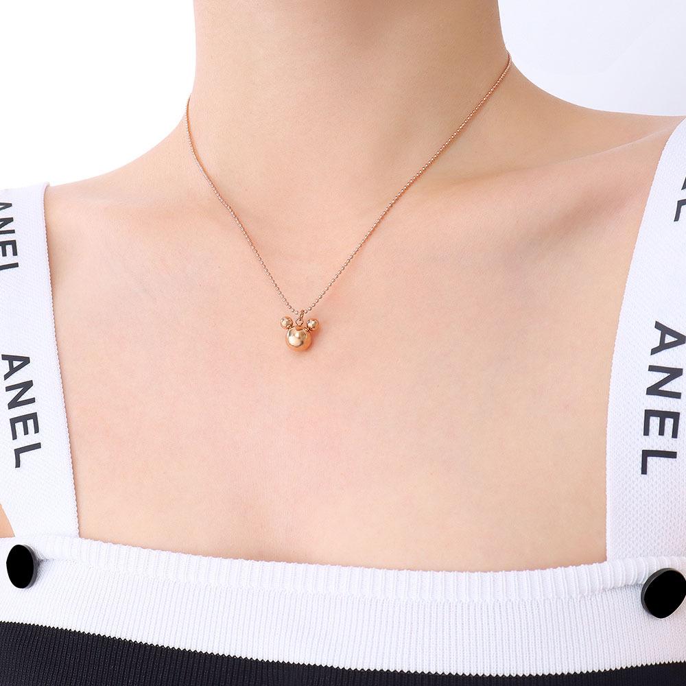 Корейская версия модного нишевого милого трехмерного кулона «Маленькая мышка», ожерелье из титановой стали, цепочка для свитера, женское, покрытое 18-каратным настоящим золотом P458
Корейская версия модного нишевого милого трехмерного кулона «Маленькая мышка», ожерелье из титановой стали, цепочка для свитера, женское, покрытое 18-каратным настоящим золотом P458