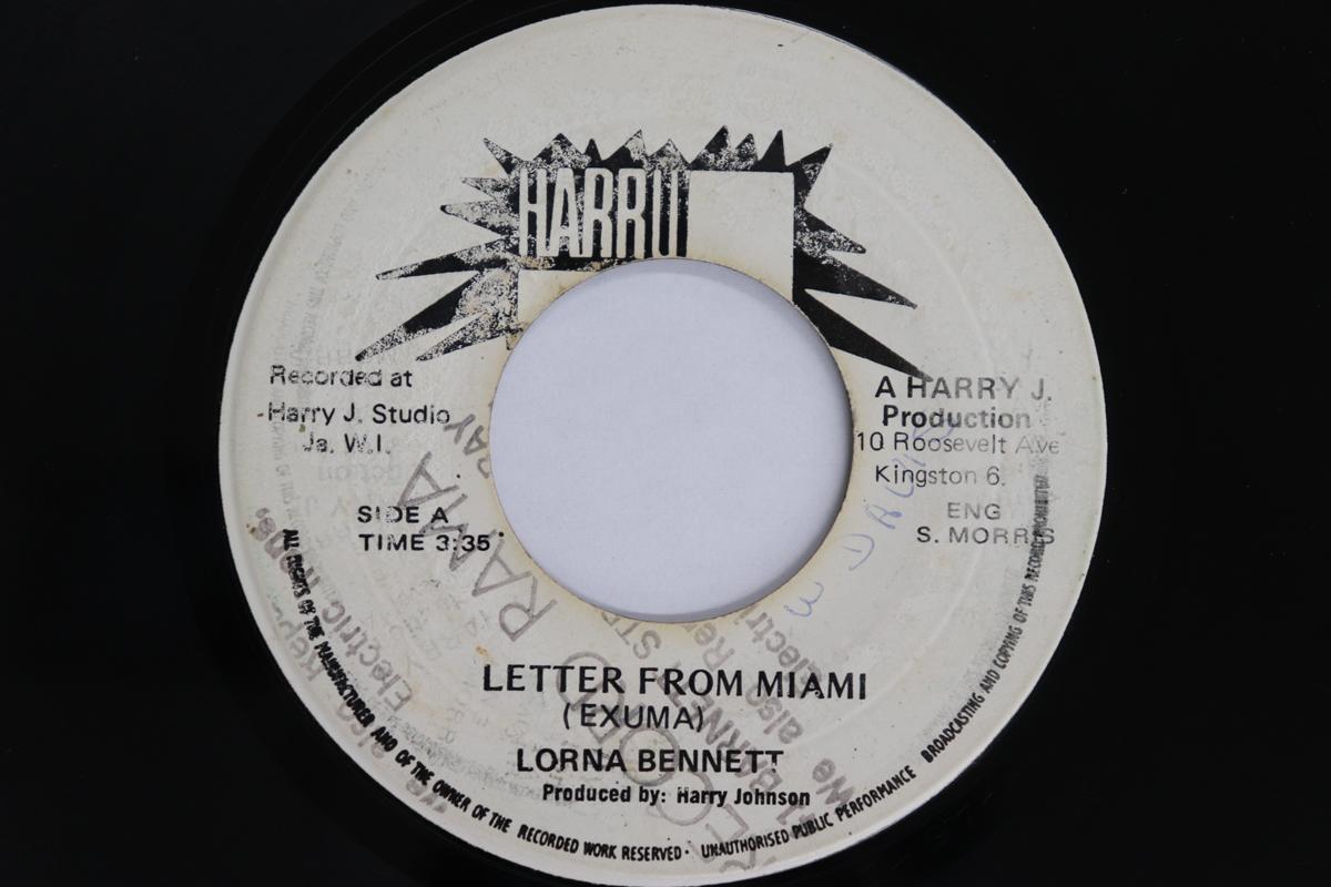 7-дюймовая пластинка ЛОРНА БЕННЕТТ - Письмо из Майами нет Harry J Records Ямайка Регги, Ска и Даб Б/У
7-дюймовая пластинка ЛОРНА БЕННЕТТ - Письмо из Майами нет Harry J Records Ямайка Регги, Ска и Даб Б/У