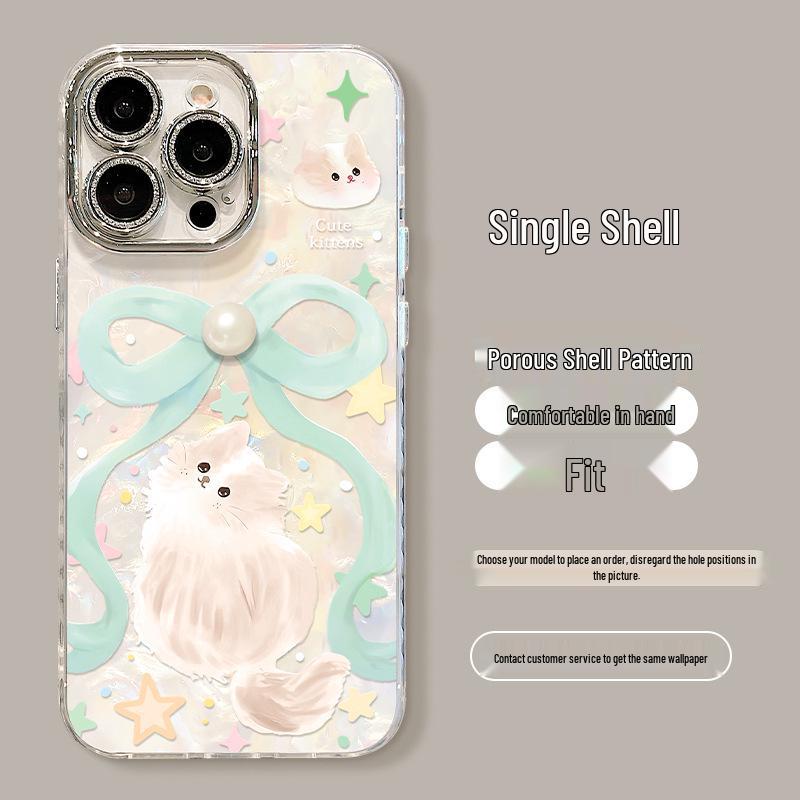 Bow Cat 3D Phone Case for iPhone 13-17 Pro Max: Cute Design for Girls iPhone 14 Pro
Bow Cat 3D Phone Case for iPhone 13-17 Pro Max: Cute Design for Girls iPhone 14 Pro