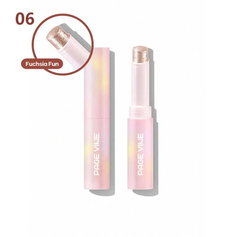 Сверкающий желеобразный хайлайтер-стик перламутровый монохромный блеск глиттер хайлайтер тени для век стик высокий глянец для лица сияющий макияж
Сверкающий желеобразный хайлайтер-стик перламутровый монохромный блеск глиттер хайлайтер тени для век стик высокий глянец для лица сияющий макияж