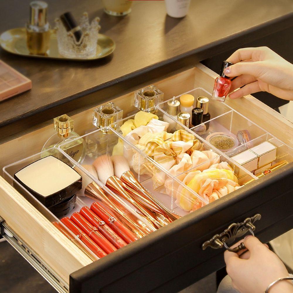 Desktop For Female Classification Compartment Desktop Drawer Divider Box Makeup Layered Storage Box Three grids
Desktop For Female Classification Compartment Desktop Drawer Divider Box Makeup Layered Storage Box Three grids