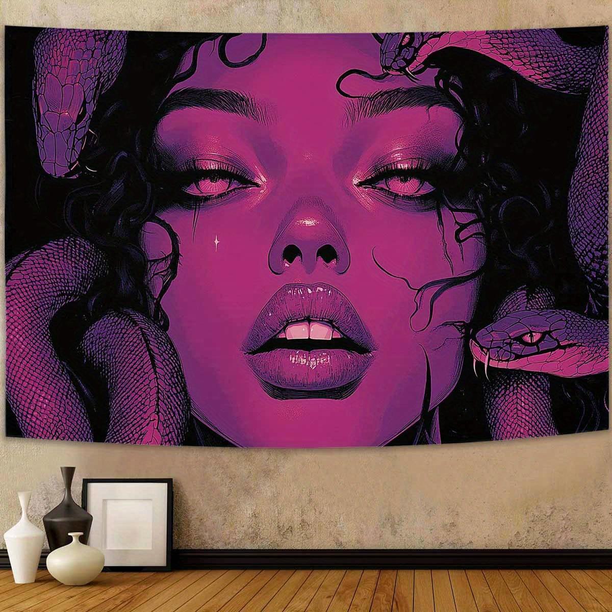Mystical Serpent Tapestry Enchanting and Intriguing Wall Art for a Bold Magical and Uniquely Stunning Decor Statement 74x94cm(29x37in)
Mystical Serpent Tapestry Enchanting and Intriguing Wall Art for a Bold Magical and Uniquely Stunning Decor Statement 74x94cm(29x37in)
