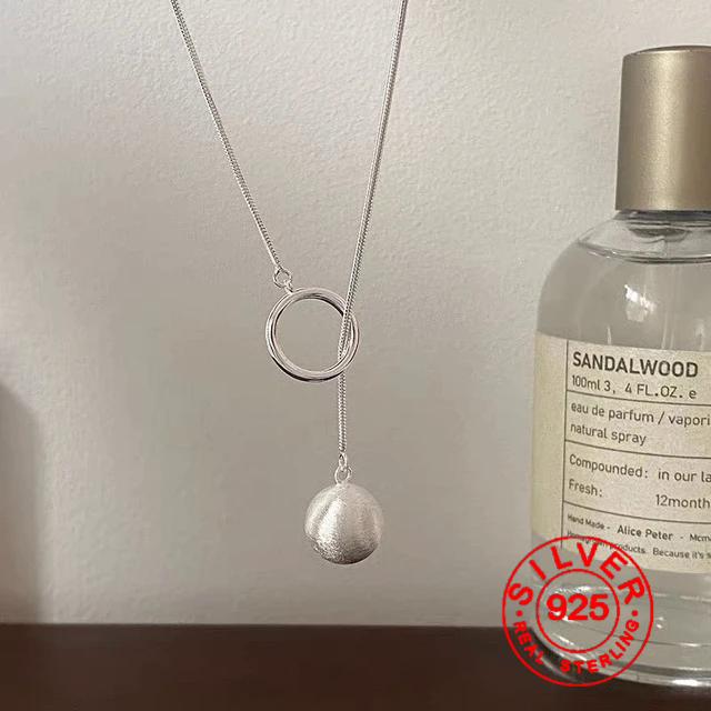 Silver color Choker Ball Necklace For Women Smiple Geometric Fine Jewelry Wedding Party Birthday Gift 40cm
Silver color Choker Ball Necklace For Women Smiple Geometric Fine Jewelry Wedding Party Birthday Gift 40cm