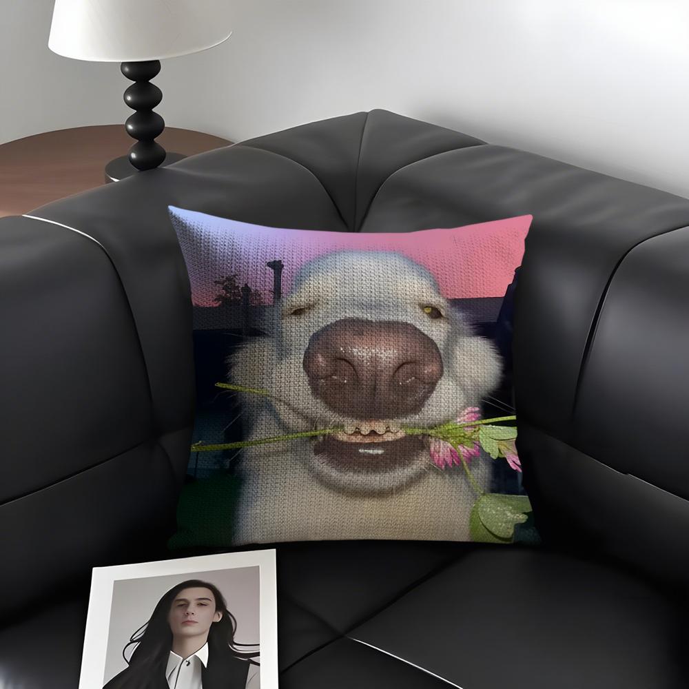 Funny Dog Cushion Cover Natural Linen Organic Fabric DoubleSided Printing Sofa Home Decor Gift Pillow Case 30x30cm
Funny Dog Cushion Cover Natural Linen Organic Fabric DoubleSided Printing Sofa Home Decor Gift Pillow Case 30x30cm