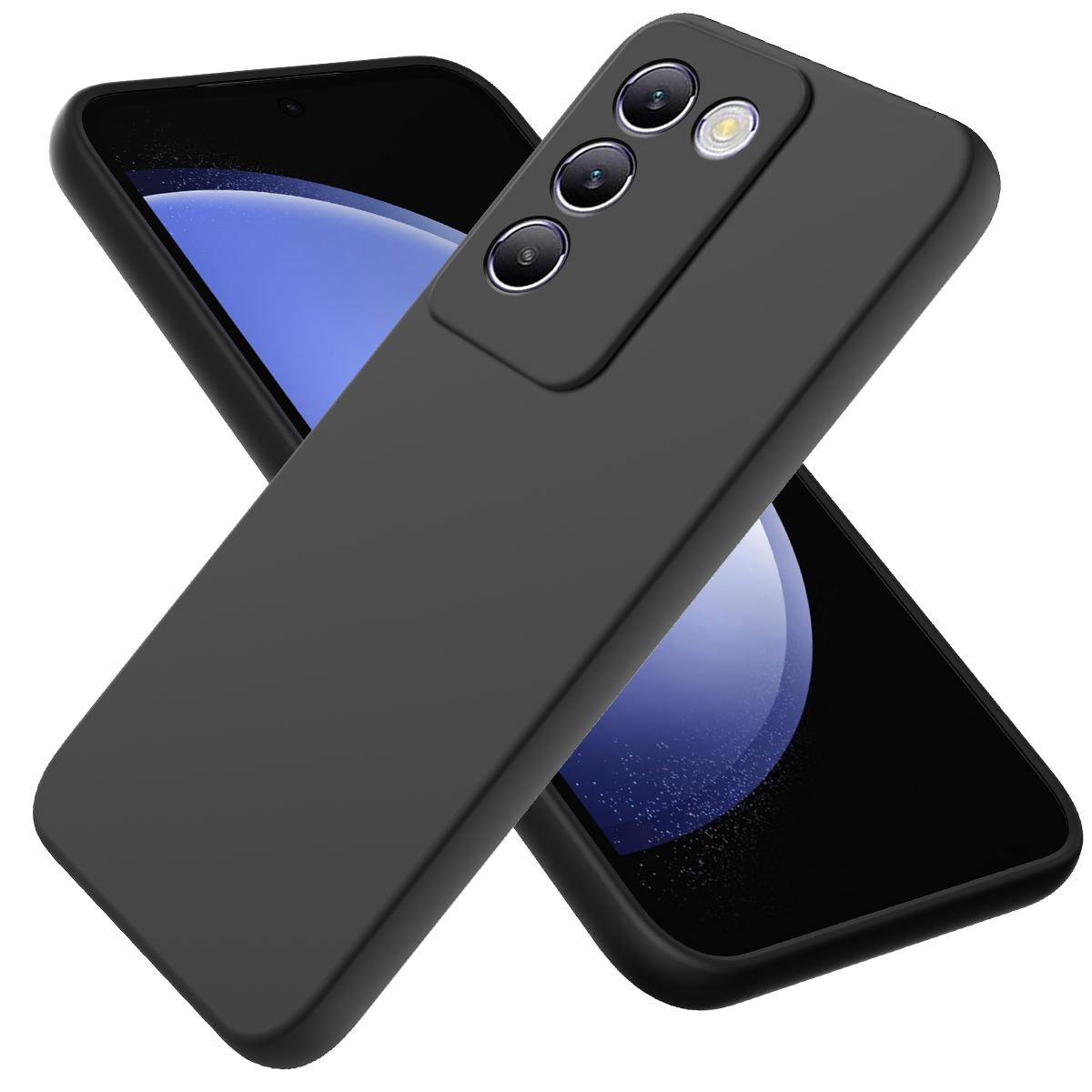 For vivo Y100 5G (Indonesia)/Y100 5G/T3 5G/Y200e 5G/V40 SE 5G/V30 Lite (ME) Liquid Silicone Case with Handy Strap Black
For vivo Y100 5G (Indonesia)/Y100 5G/T3 5G/Y200e 5G/V40 SE 5G/V30 Lite (ME) Liquid Silicone Case with Handy Strap Black