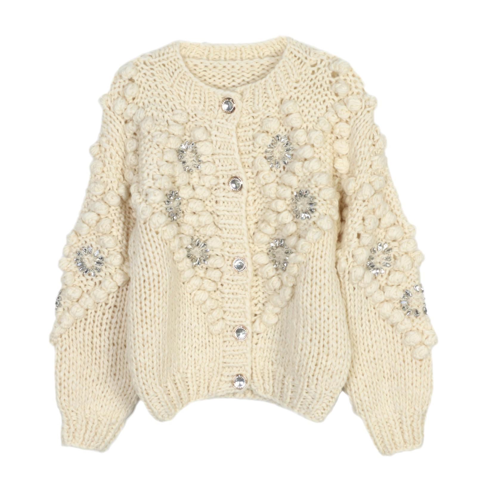 Women s Hand-Crocheted Diamond Circle Cardigan: Soft, Gentle, Slimming, Wool Knit Sweater-Coat. Small
Women s Hand-Crocheted Diamond Circle Cardigan: Soft, Gentle, Slimming, Wool Knit Sweater-Coat. Small
