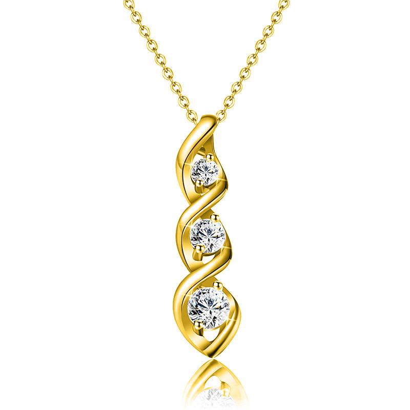 Huitan Chic Trendy Bright Zirconia Pendant Necklace Women Wedding Ceremony Accessories Fashion Temperament Jewelry Drop Shipping 45cm
Huitan Chic Trendy Bright Zirconia Pendant Necklace Women Wedding Ceremony Accessories Fashion Temperament Jewelry Drop Shipping 45cm