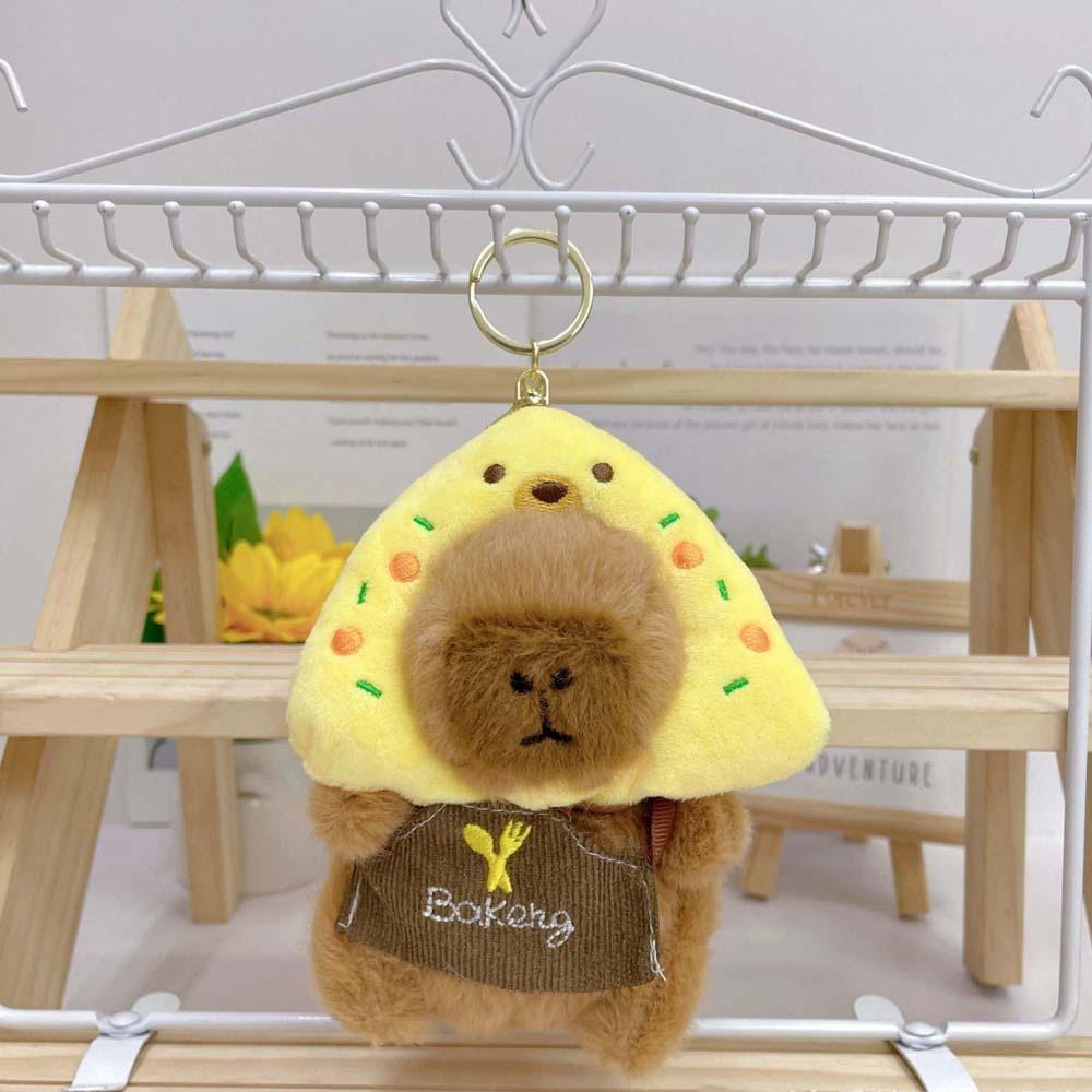 Cartoon Baking Capybara Key Ring Funny Plush Doll Keychain Kawaii Doughnut Animal Pendant Couple Style 1
Cartoon Baking Capybara Key Ring Funny Plush Doll Keychain Kawaii Doughnut Animal Pendant Couple Style 1
