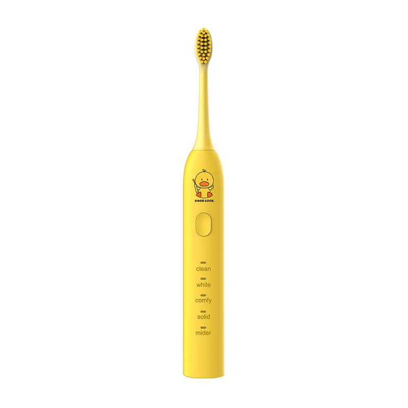 Duck-Themed Rechargeable Waterproof Sonic Toothbrush with Soft Bristles
Duck-Themed Rechargeable Waterproof Sonic Toothbrush with Soft Bristles