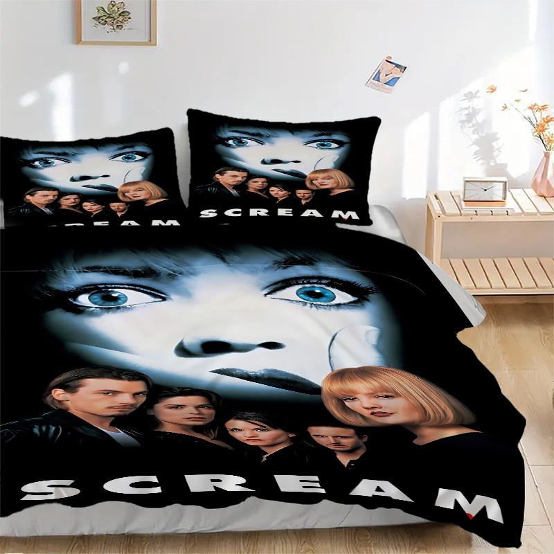 3pcs Scream Movie Duvet Cover Set, 1 Duvet Cover + 2 Pillowcases (No Insert), High-Definition Print, Home & Dorm Set yy251208040 135x200cm
3pcs Scream Movie Duvet Cover Set, 1 Duvet Cover + 2 Pillowcases (No Insert), High-Definition Print, Home & Dorm Set yy251208040 135x200cm